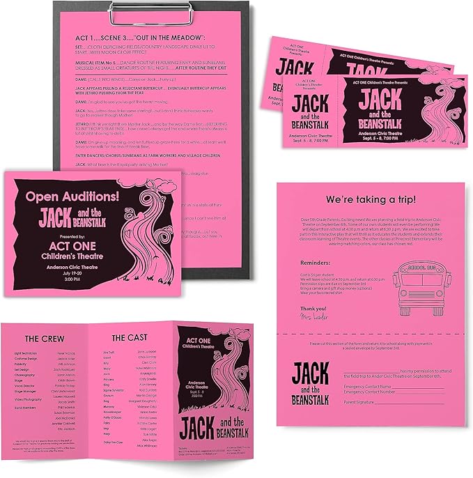 Neenah Paper 21031 Color Paper, 24lb, 8 1/2 x 11, Pulsar Pink, 500 Sheets
