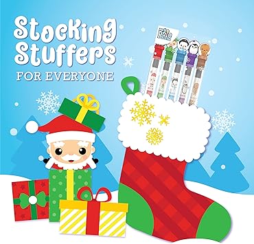Holiday Smencils - HB 2 Patented Gourmet Scented Fun Pencils, 5 Count - Stocking Stuffer, Gifts for Kids, School Supplies, Party Favors, Classroom Rewards