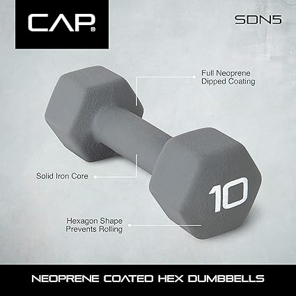 CAP Barbell CAP Barbell Neoprene Coated Dumbbells