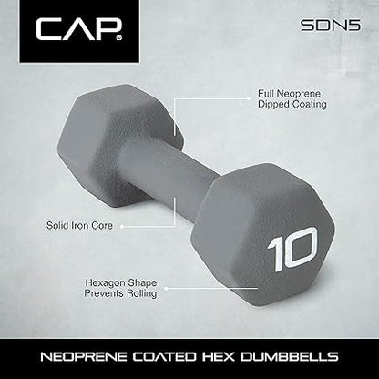 CAP Barbell CAP Barbell Neoprene Coated Dumbbells
