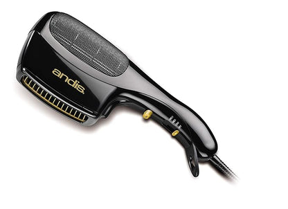 Andis 30120 1875-Watt Tourmaline Ceramic Ionic Styling Hair Dryer, Styling Hair Dryer with Ionic Frizz-Free Technology, No Heat Damage, Lightweight Hairdryer for Normal & Curly Hair - Black