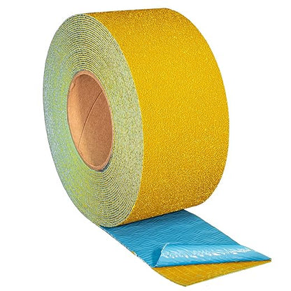 DuraMark RPT-750 Pavement Marking Tape - Reflective Slip Resistant Durable Outdoor Heavy Duty Rubber Base Tape, Bast Certified (Yellow, 3 Inch x 36 Feet)