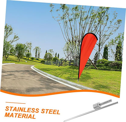 Stainless Steel Ground Stake for Flagpole Pole Holder Sleeve Bearing Flagpole Hardware