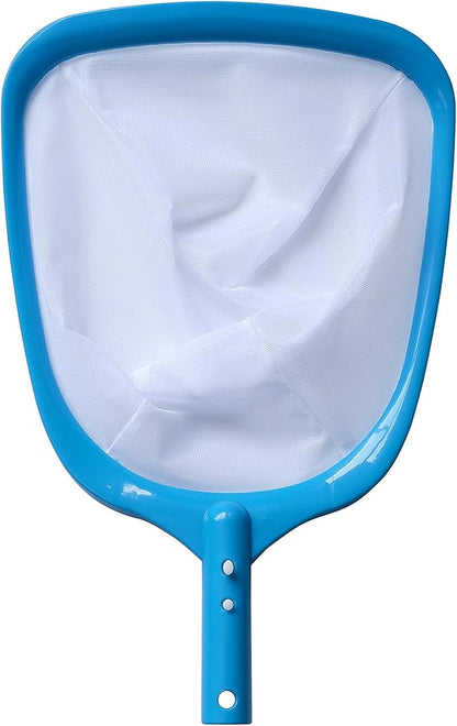 ATIE Pool Spa Leaf Skimmer Net with White Ultra Fine Mesh with 4" Deep Pocket Great for Removing Leaves & Debris in In-Ground Pool Spa and Above Ground Pool, Inflatable Pool, Hot Tub, and Fountain