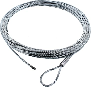 Heavy Duty 50' Replacement Winch Rope Line Cable 3500 LB Capacity