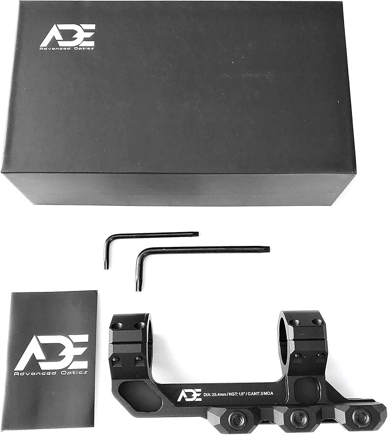 Ade Advanced Optics PS002 Cantilever One Piece Riflescope Mount - 1" inch