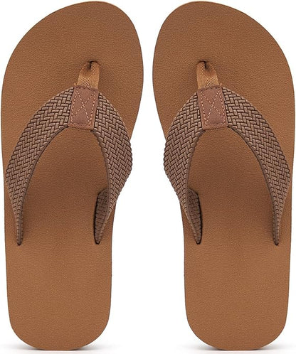 MAIITRIP Men's Soft Comfort Flip Flops(Size:7-15)