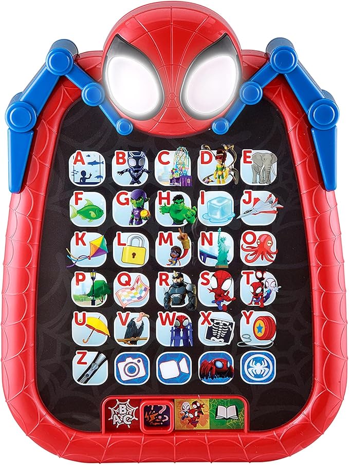 eKids Spidey and His Amazing Friends Play and Learn Adventure Tablet