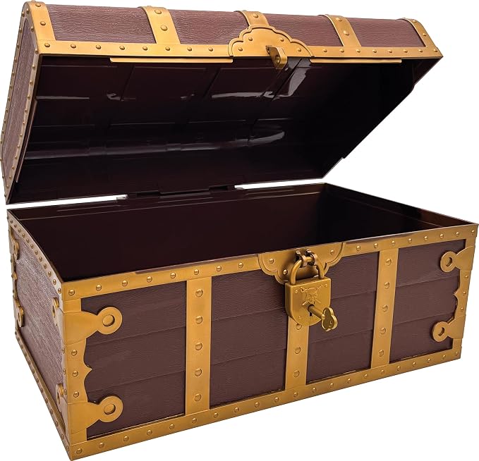 Teacher Created Resources Treasure Chest with Lock and Key (TCR6054)