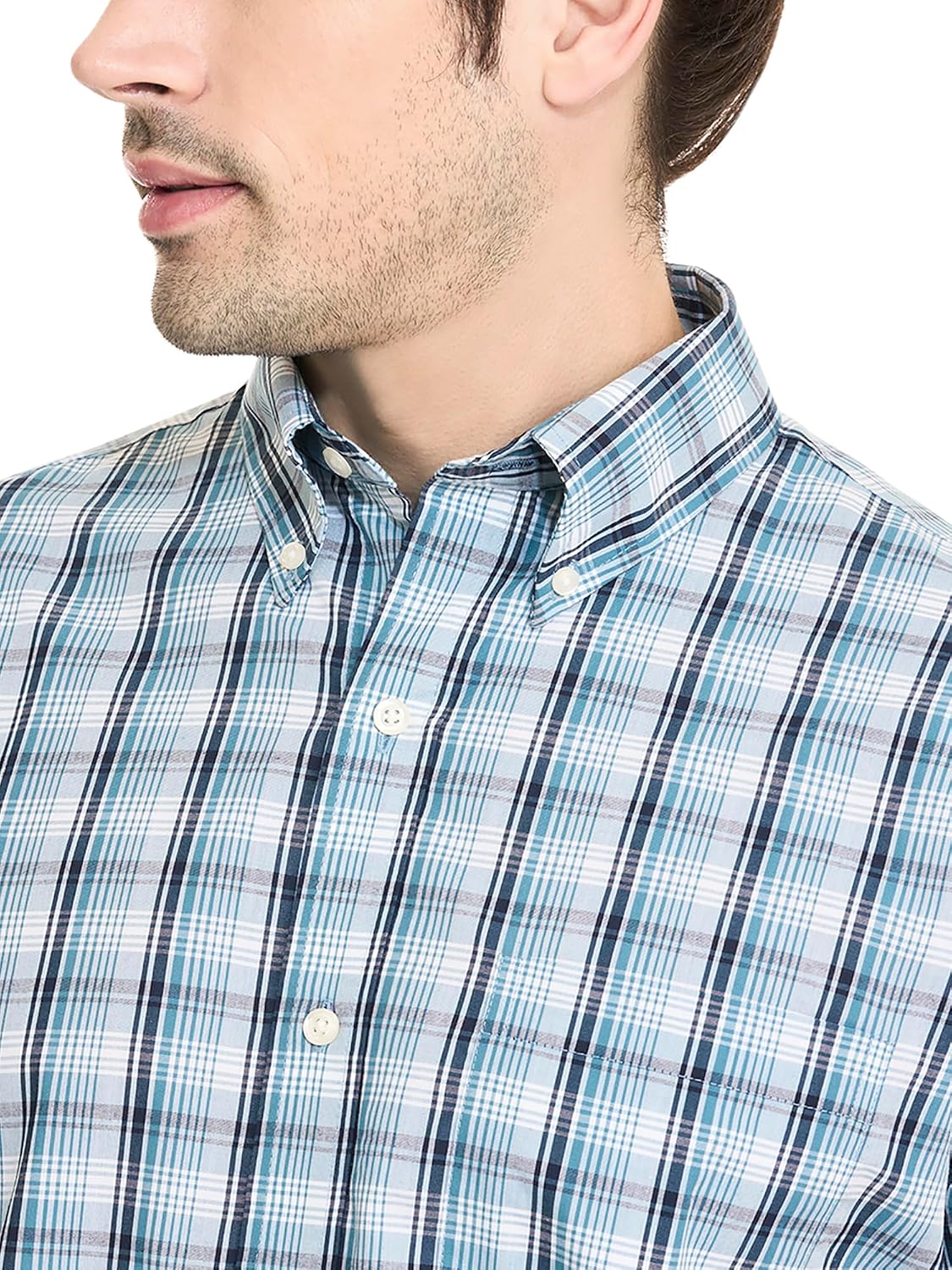 Arrow Men's Hamilton Poplin Long Sleeve Button Down Shirt