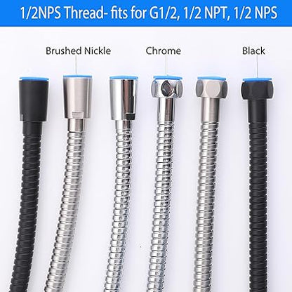 69 Inches 304 Stainless Steel Metal Shower Hose Attachment for Hand Held Shower Head,Shower Hose Extra Long,Chrome