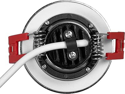 NICOR Lighting DGD211202KRDNK LED Downlights, Nickel