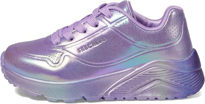 Skechers Unisex-Child Street Uno Lite-Metallic Moves Sneaker