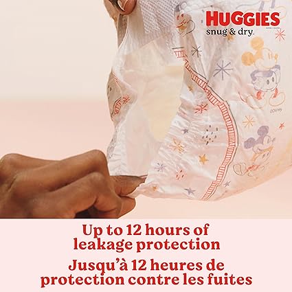 HUGGIES Snug  Dry Baby Diapers, Size 6, 104 ct, 10.300 Lb