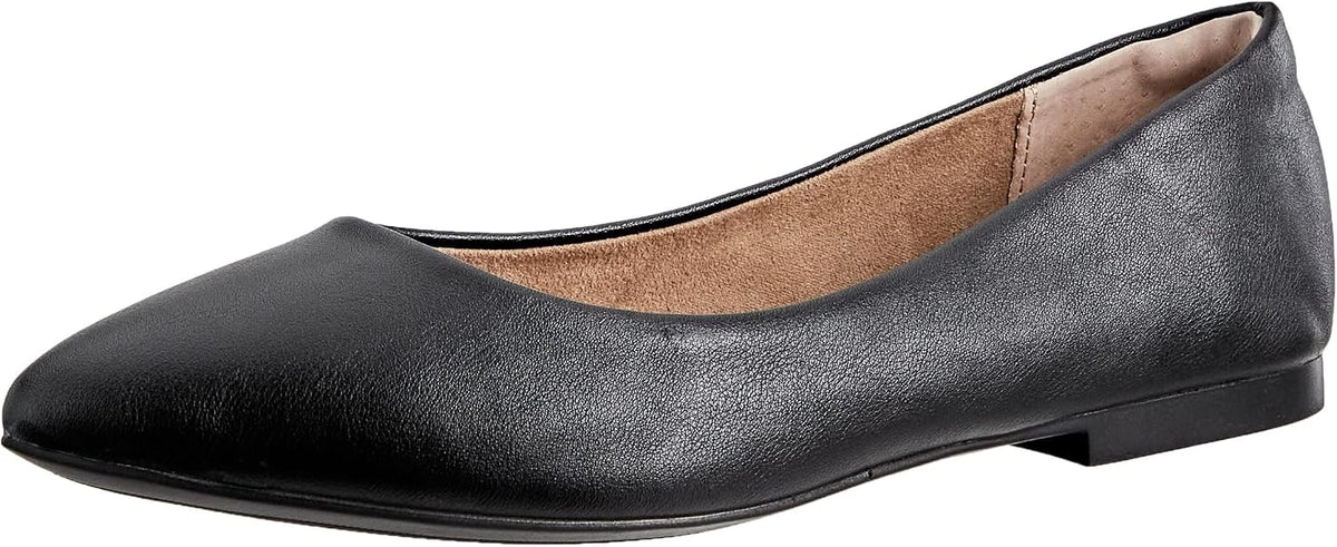 Essentials Women's Pointed-Toe Ballet Flats