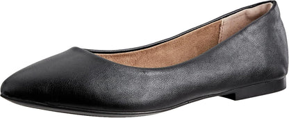 Essentials Women's Pointed-Toe Ballet Flats