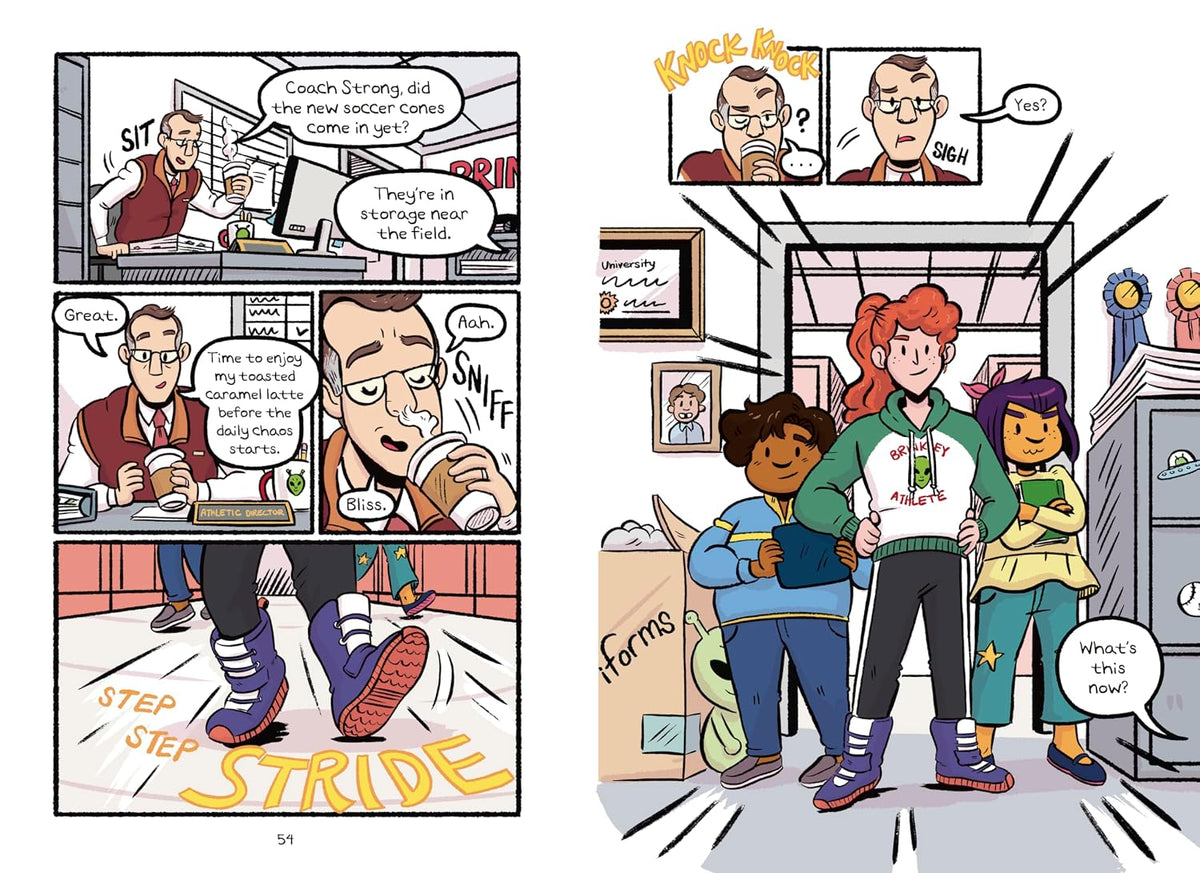 Tryouts: (A Graphic Novel) (The Brinkley Yearbooks) by Sarah Sax
