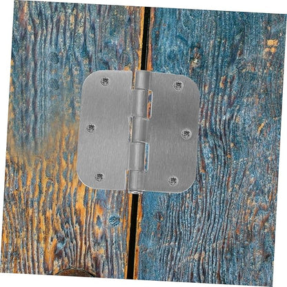 Sleek Door Hinge for Home Metal Door Hardware Elegant Replacement for Cabinets Windows Matte Finish Smooth Edges for Easy Installation