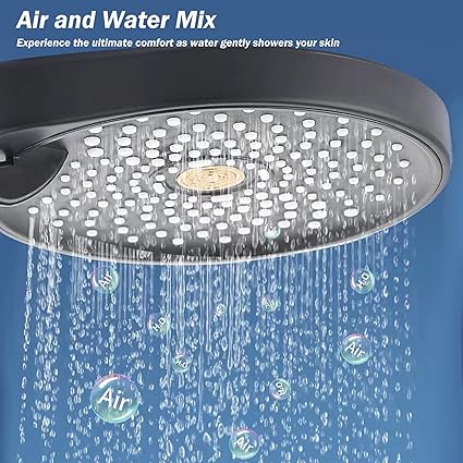Shower Heads Set High Pressure Handheld Shower Head with Adjustable 3 Spray Modes Detachable Shower Head with Stainless Steel Hose and Bracket