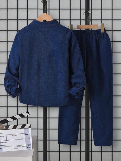 Boys Tracksuits Outfits Casual Sweatshirt Jacket Tops and Jogger Sweatpants Sweatsuit Clothing Sets for Kids 8-11 Years