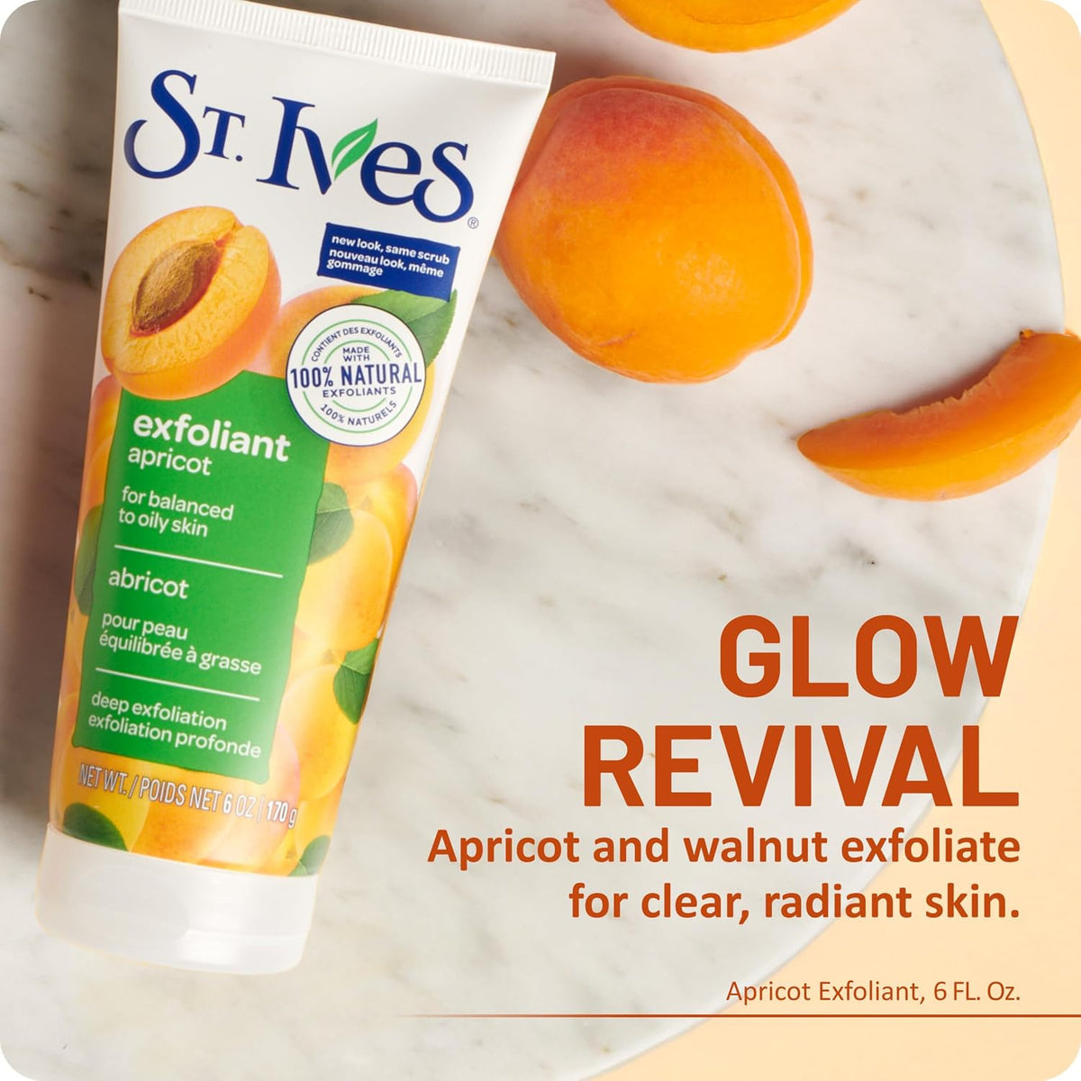 This award-winning face scrub from St. Ives uses natural walnut shell powder to deeply exfoliate and reveal clean, glowing skin.