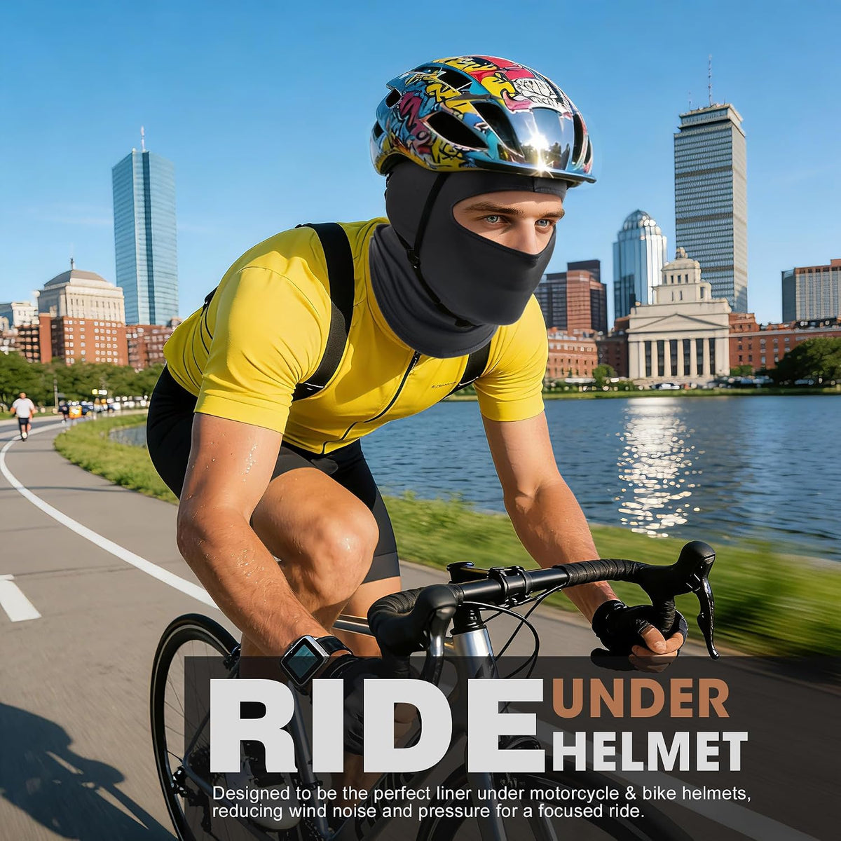 Balaclava Ski Mask, Full Face Cover Summer Breathable Windproof for Motorcycle Skiing Cycling Outdoor