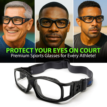 BLUE CUT Safety Outdoor Sports Goggles Unisex Anti Fog Ideal For Basketball Racquetball