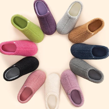 RockDove Women's Teddy Fleece Closed Back Indoor Slipper