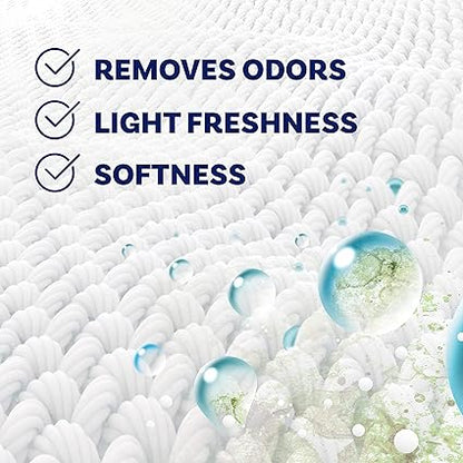 Downy RINSE  REFRESH Laundry Odor Remover and Fabric Softener, Fresh Lavender, 48 fl oz, Safe on ALL Fabrics, Gentle on Skin, HE Compatible