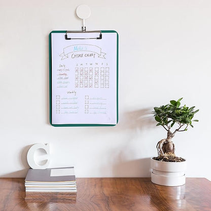 Mr. Pen- Plastic Clipboard, 12.5 x 9, Dark Green Clipboards for Kids  Adults, Clipboards Plastic, Clip Board, Teacher Clipboard