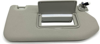 Ezzy Auto Gray Right Passenger Side Sun Visor Compatible with Nissan Pathfinder Infiniti QX60 JX35 with Sunroof 96401-9PB0A
