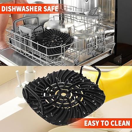Grill Grate Compatible with Ninja AG301 Foodi, Grill Replacement Parts for Ninja Foodi 5-in-1 Indoor Grill, Non-stick Grill Griddle for Ninja Foodi AG300, AG301C, AG302, AG400, IG301A, IG302Q