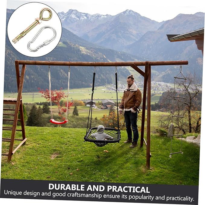 Ceiling Swing Accessories Heavy Duty Swing Hangers Stainless Steel Swing Seat Parts
