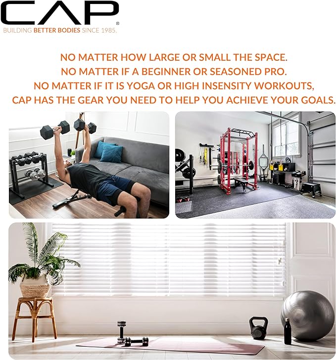 CAP Barbell Rubber Olympic Bumper Plate | Multiple Options/Colors