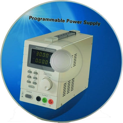 Tekpower TP3005P Programmable Linear Type Variable Regulated DC Power Supply, 0-30V at 0-5A