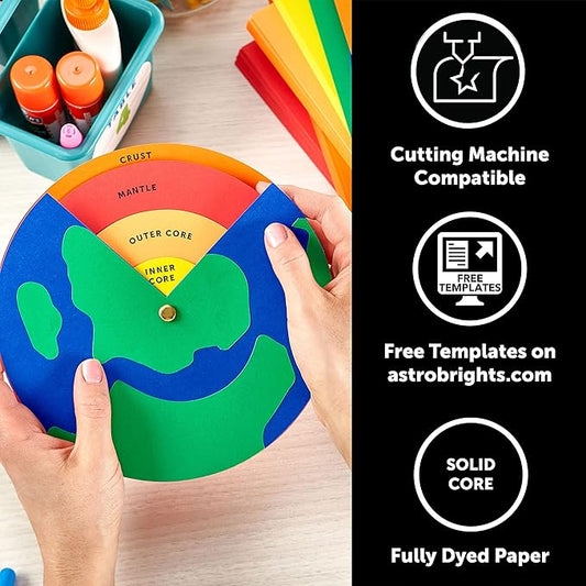 Neenah Paper 21869 Color Cardstock, 65lb, 8 12 x 11, Vulcan Green, 250 Sheets