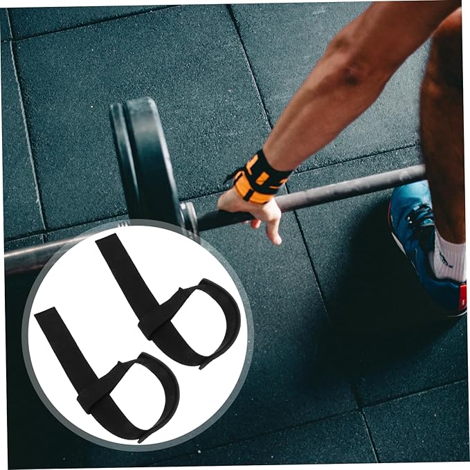 2pcs Lifting Wrist Straps Weightlifting Deadlift Powerlifting Non Thickened Fitness Wrist Protector
