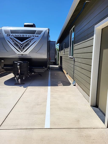 DuraMark RPT-750 Pavement Marking Tape - Reflective Slip Resistant Durable Outdoor Heavy Duty Rubber Base Tape, Bast Certified (Yellow, 3 Inch x 36 Feet)