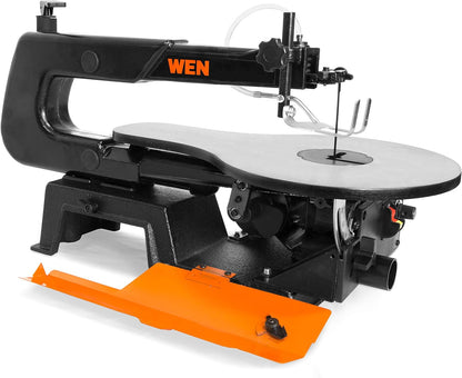 WEN 16-inch Variable Speed Scroll Saw with Easy-Access Blade Changes (Model 3922)