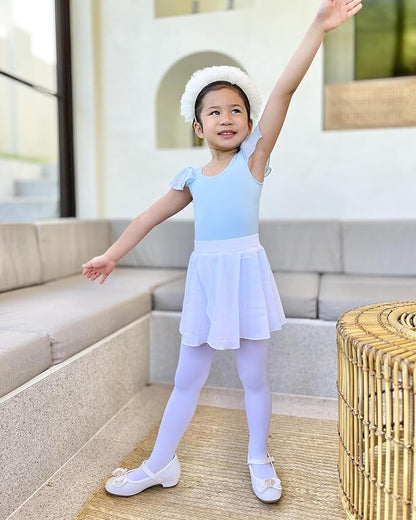 Stelle Girls' Ultra Soft Pro Dance TightBallet Footed Tight (ToddlerLittle KidBig Kid)