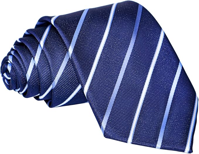 ZEWIND Ties for Men Necktie Classic Stripe Solid Color Business Paisley for Wedding + Gift Box