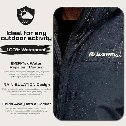 BÆRSkin Heavy-Storm Waterproof Rain Jacket 2.0