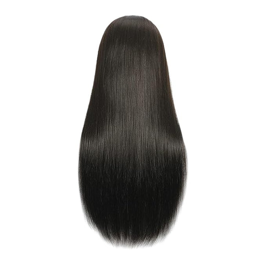 30 Inch 20 Real Human Hair Mannequin Head with Stand for Hairdresser Practice Manikin Cosmetology Doll Training Head Braiding Styling Curling Cutting Display