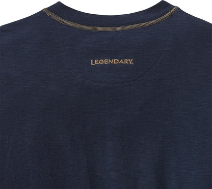 Legendary Whitetails Men's Henley Shirt Long Sleeve Button Up Casual Fit Cotton/Poly Blend