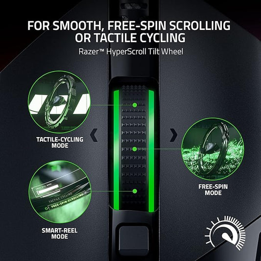 Razer Basilisk V3 - Ergonomic Wired Gaming Mouse