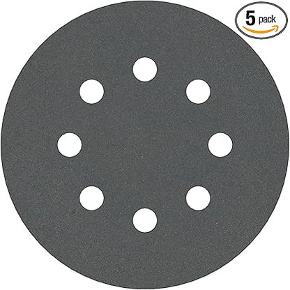 Bosch 2608605121 125Mm P400 5 PCE F355 Sanding Discs Stone Velcro 8 Hole