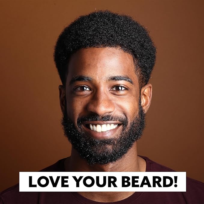 Crafted Beards Beard Growth Oil Serum - 1 fl Oz - Unscented - Helps Grow A Thicker Beard, Improves Beard Health, Fills in Thin and Patchy Spots - (1 Pack)