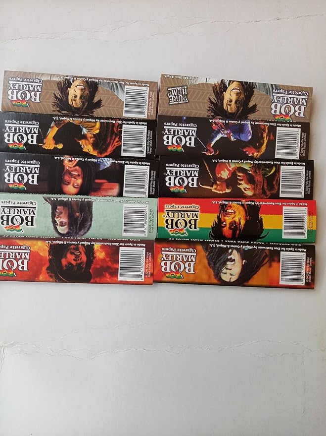 (10) Bob Marley King Cigarette Rolling Papers (4,331 in)