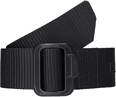 5.11 Tactical Men's 1.75 Inch TDU Belt, Fade and Fray Resistant, Style 59552, Black, Small