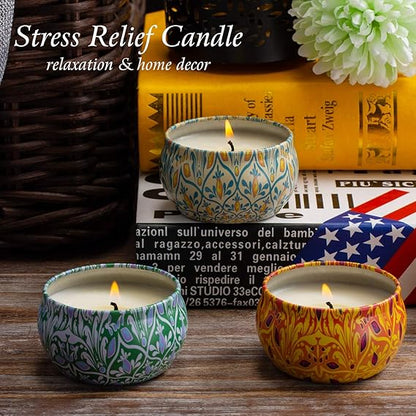 Onebird 1 Pc, Natural Pure Soy Wax Aromatherapy Candle Essential Oils for Home and Women